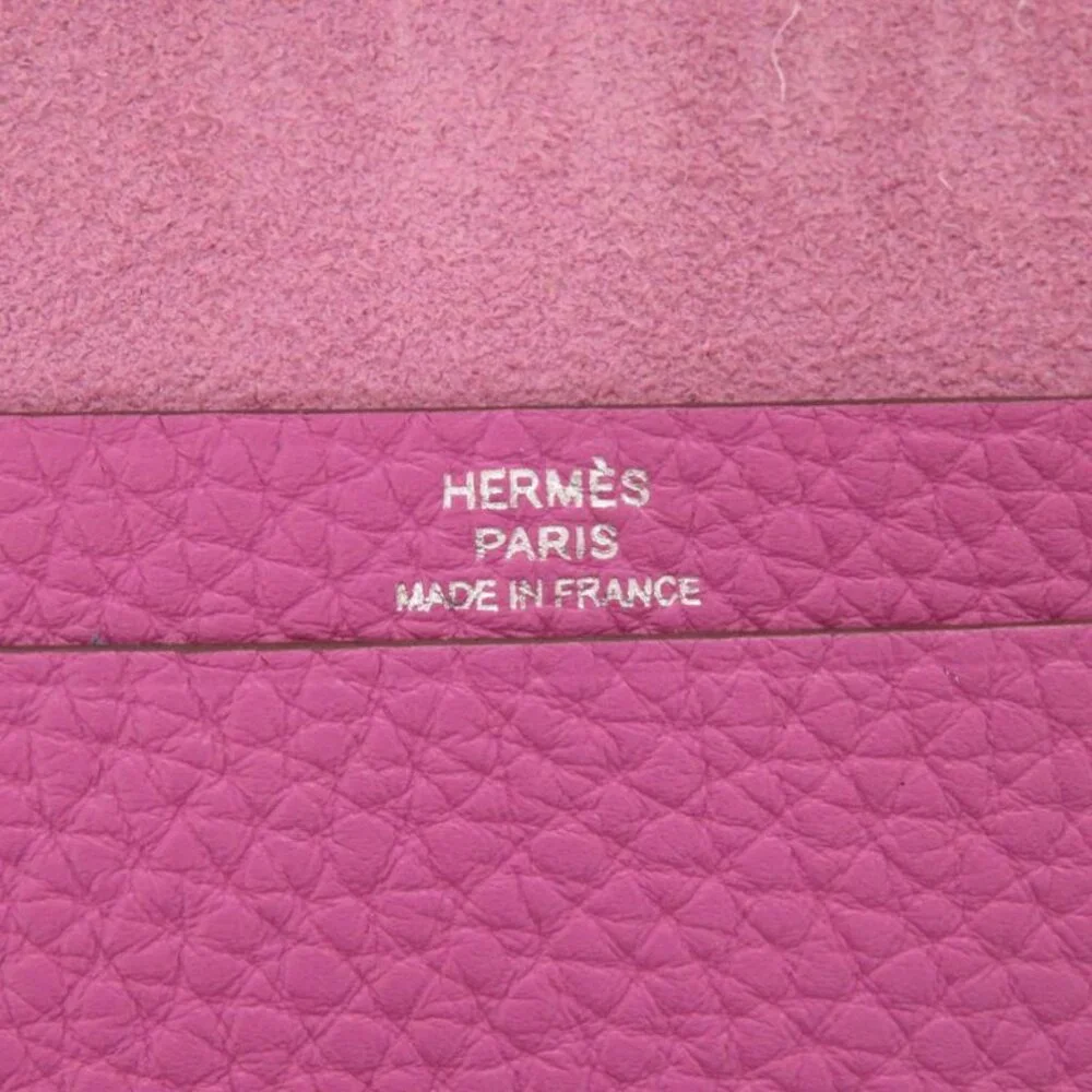 Hermes Ulysse Neo Mini Togo Magnolia Silver Hardware C Stamp